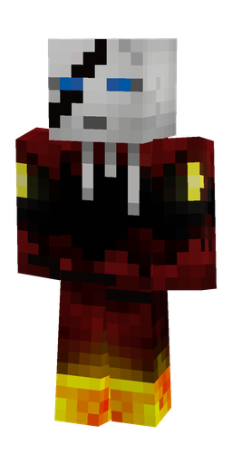 Black skin: body, front render