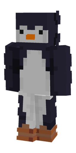 Blue skin: body, front render
