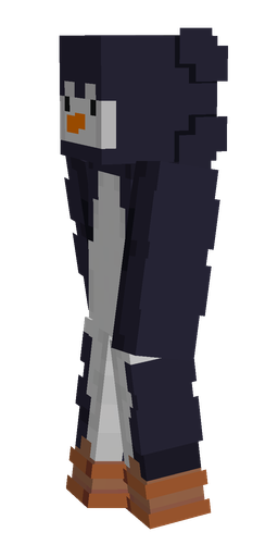 Blue skin: body, left side render