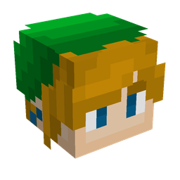 Brown skin: head render