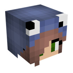 Blue skin: head render