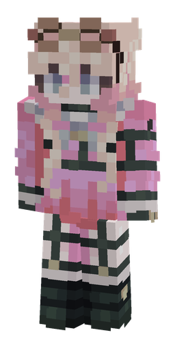 Black skin: body, front render
