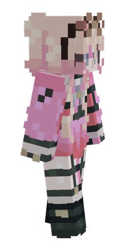 Black skin: body, right side render