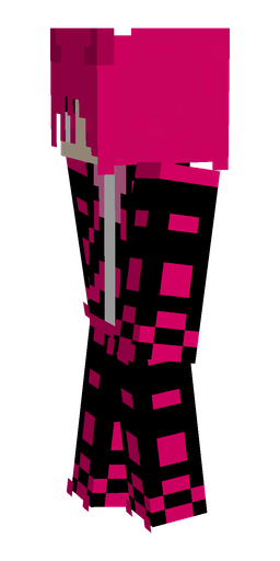 Black skin: body, left side render
