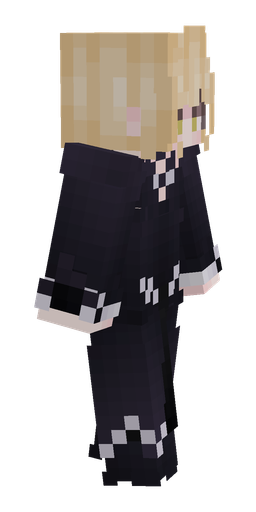 Black skin: body, right side render