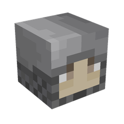 Black skin: head render
