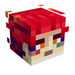 Blue skin: head render
