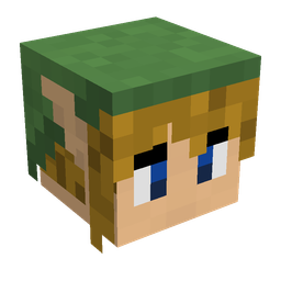 Brown skin: head render