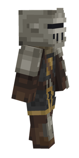 Black skin: body, right side render