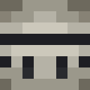 Black skin: face render