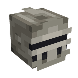 Black skin: head render