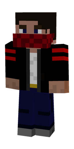 Black skin: body, front render