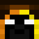 Black skin: face render