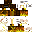 Black skin: raw texture render