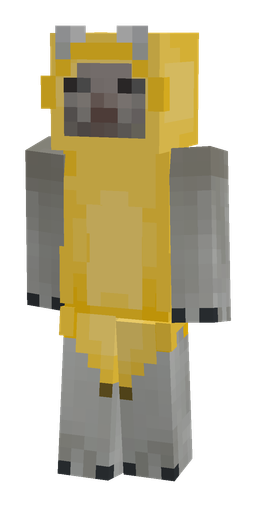Gray skin: body, front render