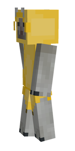 Gray skin: body, left side render
