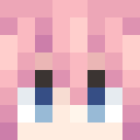 Pink skin: face render