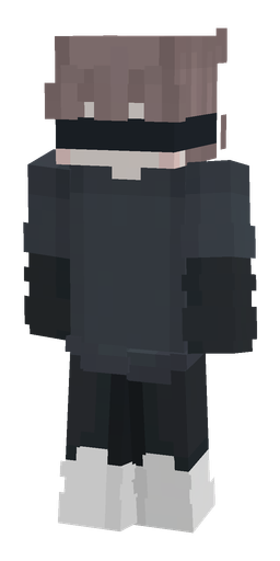 Black skin: body, front render