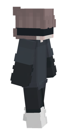 Black skin: body, right side render