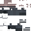Black skin: raw texture render
