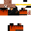 Black skin: raw texture render