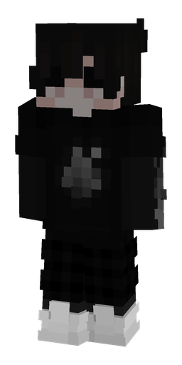 Black skin: body, front render
