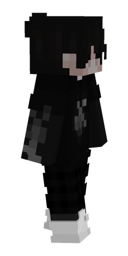 Black skin: body, right side render