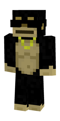Black skin: body, front render