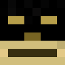 Black skin: face render