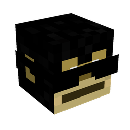 Black skin: head render