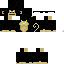 Black skin: raw texture render