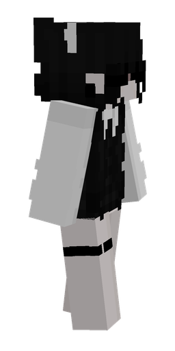 Black skin: body, right side render