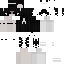 Black skin: raw texture render