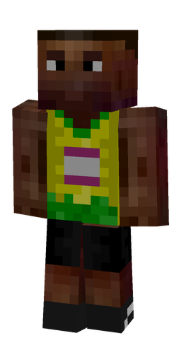 Black skin: body, front render