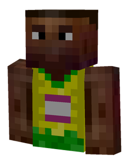 Black skin: bust render