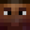 Black skin: face render