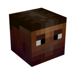 Black skin: head render