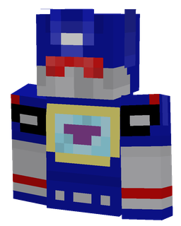 Blue skin: bust render