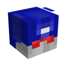 Blue skin: head render