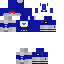 Blue skin: raw texture render