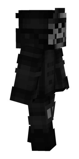 Black skin: body, right side render