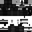 Black skin: raw texture render