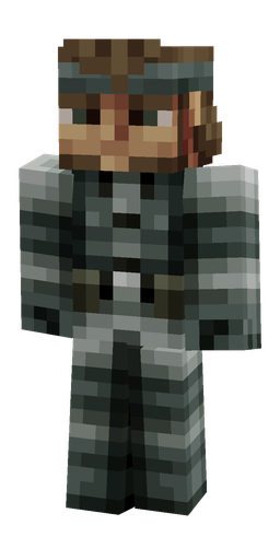 Black skin: body, front render