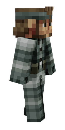Black skin: body, right side render