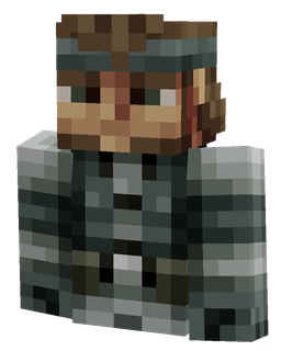 Black skin: bust render