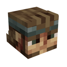 Black skin: head render