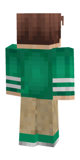Classic skin: body, back render