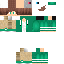 Classic skin: raw texture render
