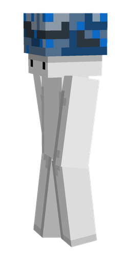 Gray skin: body, left side render