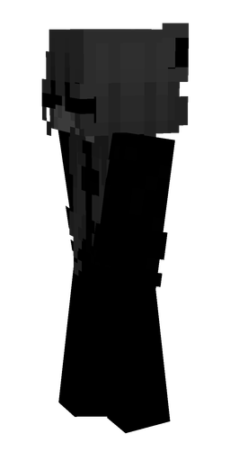 Black skin: body, left side render